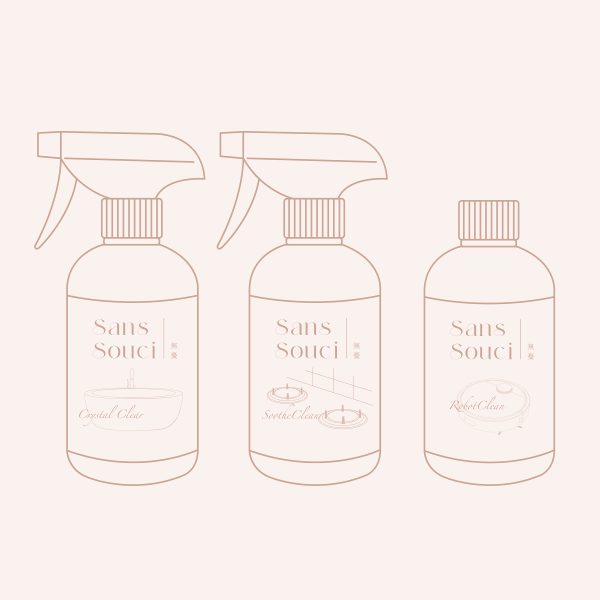 無憂 清潔劑三件套組